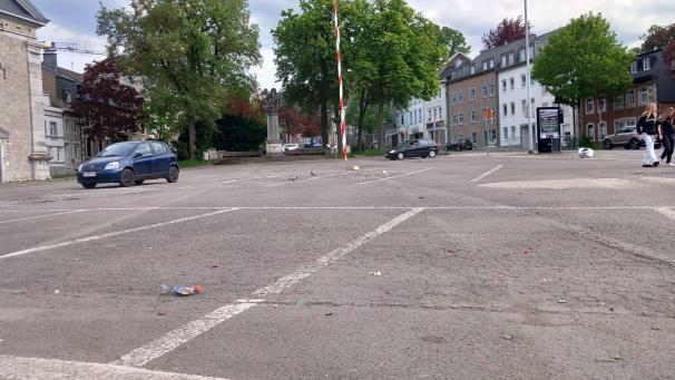 <p>Der Oberflächenbelag des Eupener Werthplatzes wird ab Montag erneuert.</p>