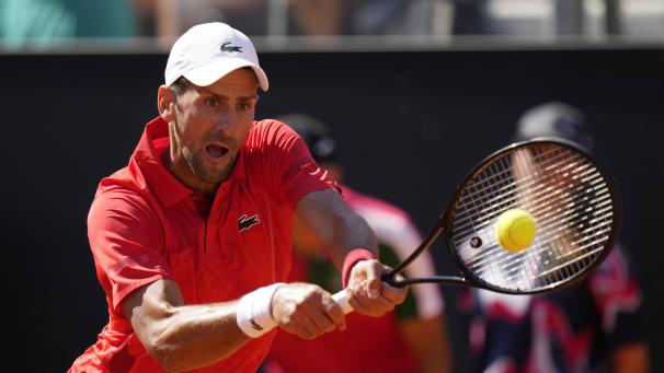 <p>Früher Knockout: Nach einer enttäuschenden Leistung schied Novak Djokovic in Rom bereits in der dritten Runde aus.</p>