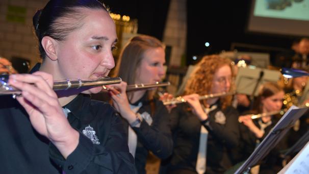 <p>Freunde anspruchsvoller Blasmusik kamen bei dem Doppelkonzert in der Rechter Sporthalle auf ihre Kosten.</p>