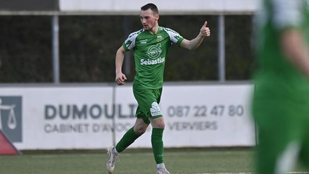 <p>William Belle sorgte für den Schlusspunkt auf der Kelmiser Saison.</p>