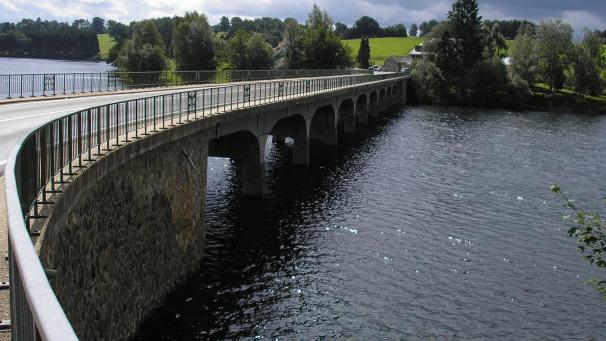 <p>Der See von Robertville</p>