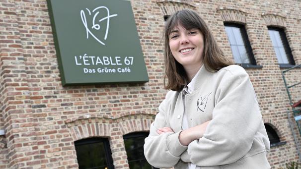 <p>Gastronomin Caroline Steffens eröffnet am 29. Mai ihr „grünes Café“ in ihrem Heimatdorf Hergenrath.</p>