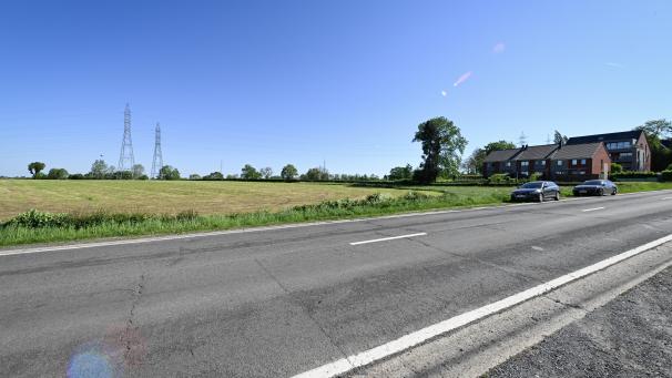 <p>An der Eupener Straße in Baelen, unweit des Klosters Garnstock, soll der Kreisverkehr angelegt werden.</p>