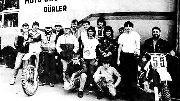 <p>Der MCC Dürler war mit seinem Vereins-Lkw 1981 der Blickfang des Fahrerlagers.</p>