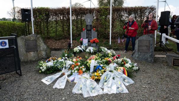 <p>Ein Blick auf das Kriegerdenkmal in Wereth</p>