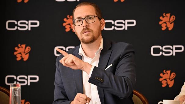 <p>Jérôme Franssen betont: „Ich habe immer gesagt, ich gehe ins Parlament. Das ist klar.“</p>