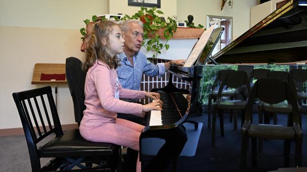 <p>Das Klavier gehört zu den beliebtesten Instrumenten bei den Schülern.</p>