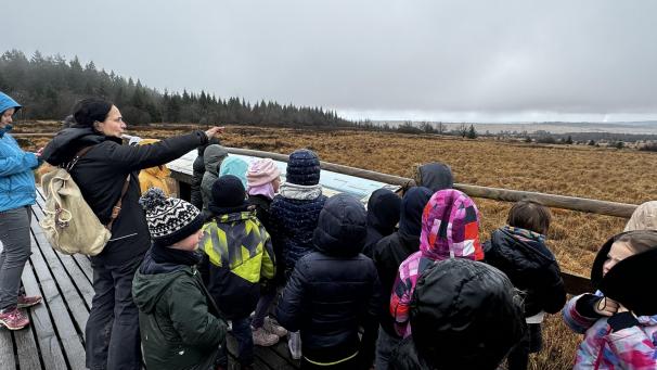 <p>Viele Schülergruppen nutzen die Angebote.</p>