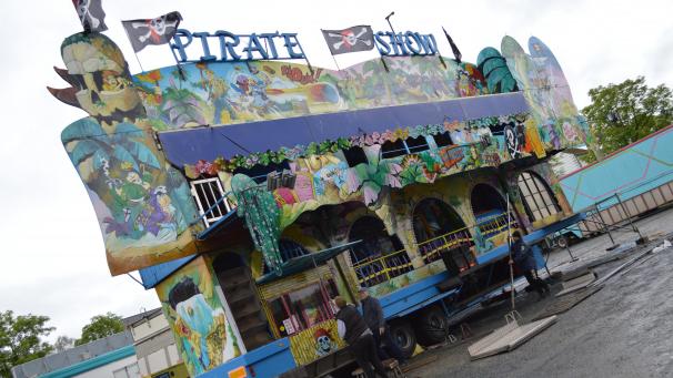 <p>Die Geisterbahn „Pirate Show“ ist in diesem Jahr neu.</p>