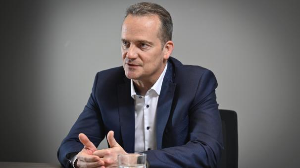 <p>Ministerpräsident und ProDG-Spitzenkandidat Oliver Paasch im GE-Gespräch</p>