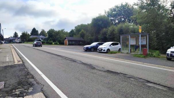 <p>Auch die Bushaltestelle in der Aachener Straße wird neu gestaltet.</p>