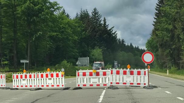 <p>In dieser Woche haben die Arbeiten an der Rodter Umgehungsstraße begonnen.</p>