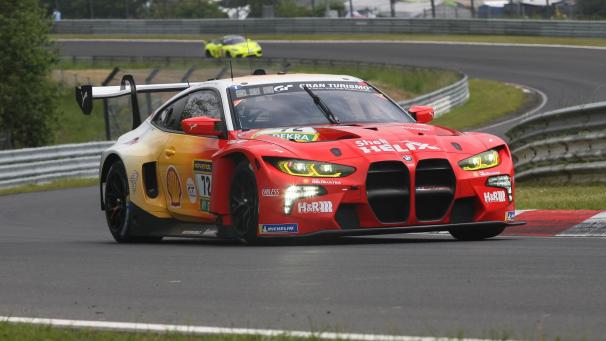<p>Stark unterwegs: Charles Weerts und seine Stallgefährten im BMW M4 GT3.</p>