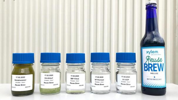 <p>Das „Reuse Brew“ wird mit Abwasser gebraut.</p>