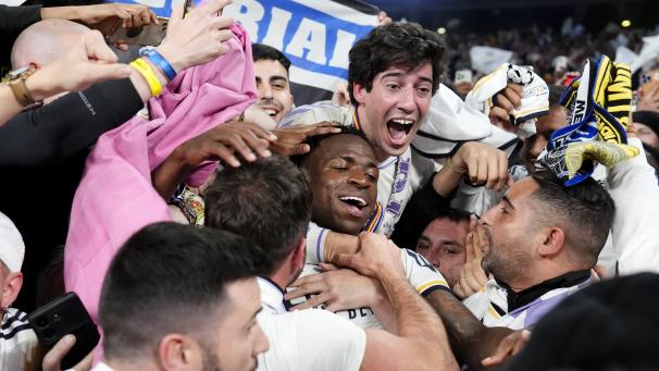 <p>Real Madrid versinkt im Freudentaumel: Die „Königlichen“ holten zum 15. Mal den Henkelpokal.</p>