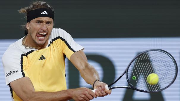 <p>Durchgebissen: Alexander Zverev (Deutschland) steht in Paris im Halbfinale.</p>