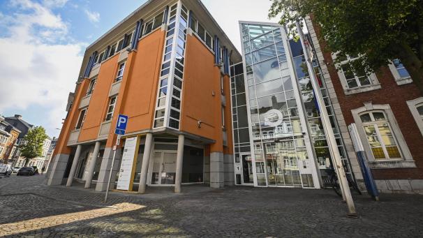 <p>Das Ministerium der DG, in dem es gestern zu einer Hausdurchsuchung gekommen ist.</p>