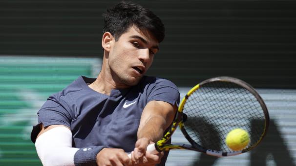 <p>Nach hartem Kampf gegen die neue Nummer eins Jannik Sinner erreicht Carlos Alcaraz erstmals in Paris das Finale.</p>