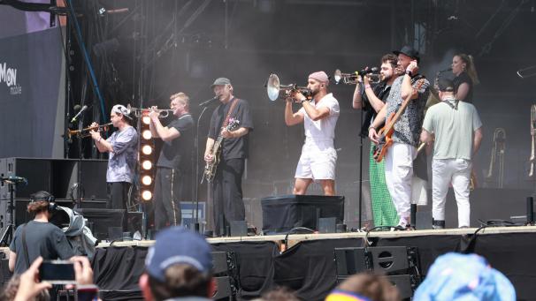 <p>Querbeat lieferte zum Auftakt von „Rock am Ring“ ab.</p>