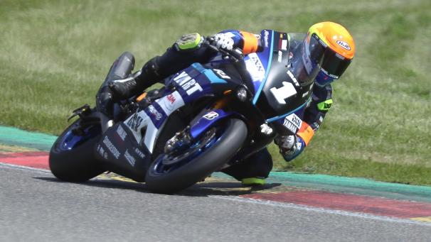 <p>Die Bestzeit bei der Qualifikation am Freitagnachmittag erzielte die Werks-Yamaha mit der Startnummer 1.</p>