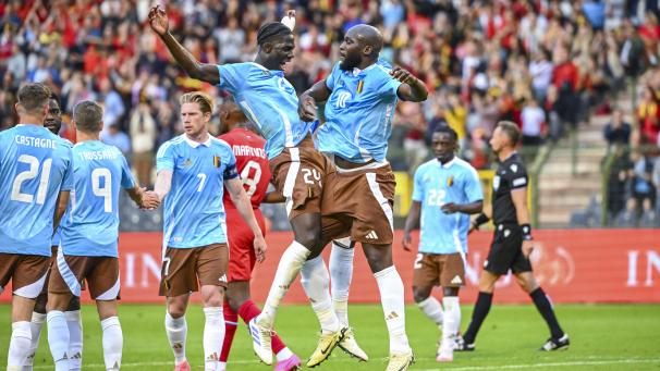 <p>Matchwinner: Romelu Lukaku traf doppelt gegen Luxemburg.</p>