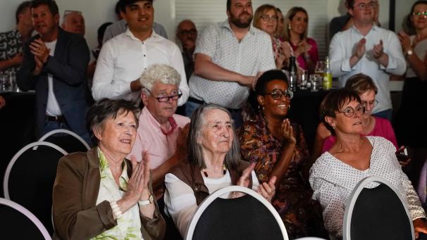 <p>Zwischen Hoffen und Bangen: Die CSP-Anhänger erlebten am Sonntag ein Wechselbad der Gefühle.</p>