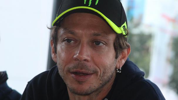 <p>Superstar Valentino Rossi.</p>