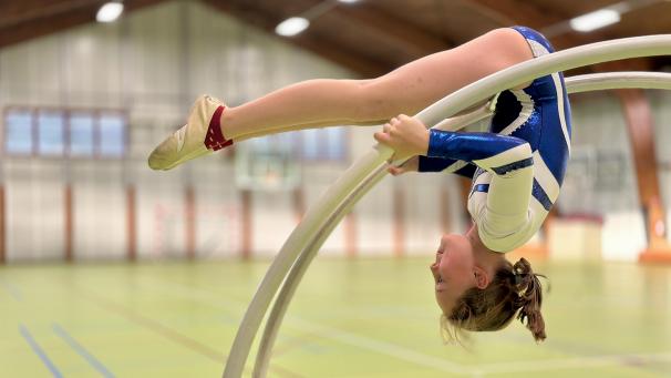 <p>Starke Leistung: Nelly Dreßen belegt in Dortmund den ersten Platz.</p>