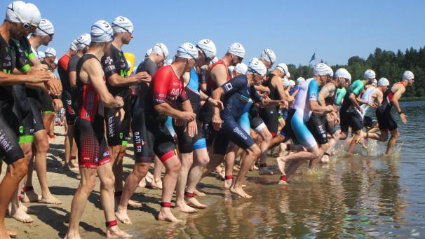 <p>Los geht’s: Der Triathlon des SC Bütgenbach findet zum fünften Mal statt.</p>