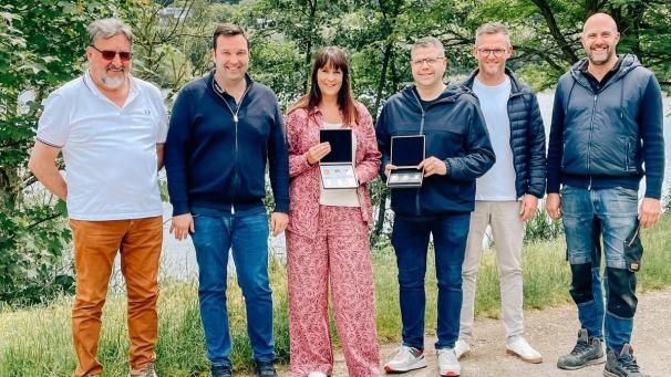 <p>Fünf Sponsoren ermöglichen die Schatzsuche.</p>