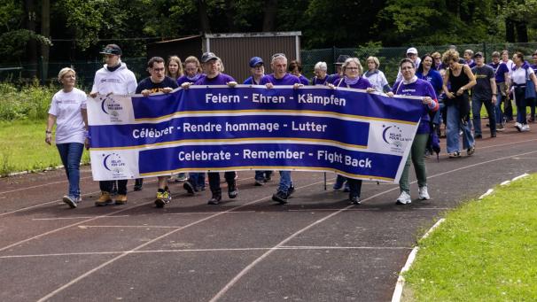 <p>„Feiern, ehren, kämpfen“: Darum ging es am Wochenende beim Lauf für das Leben, der zudem einen Teamrekord verzeichnete.</p>