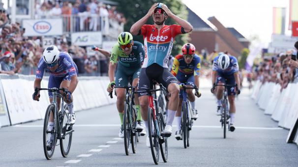 <p>Arnaud De Lie ist neuer belgischer Meister.</p>