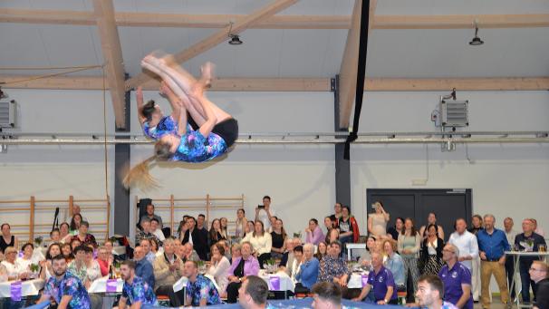 <p>Das Publikum kam bei den Turndarbietungen auf seine Kosten.</p>