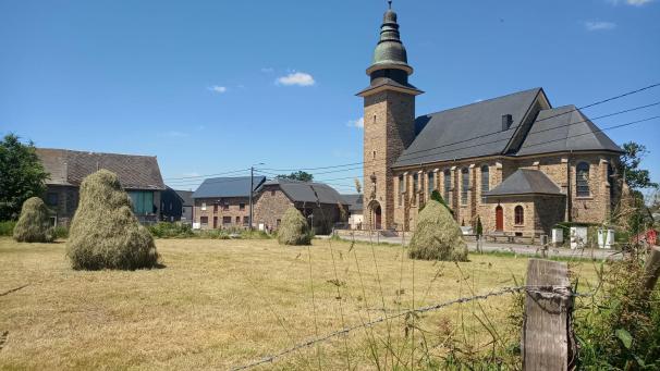 <p>Heureuter oder „Heuböcke“ gehörten früher zum Dorfbild.</p>