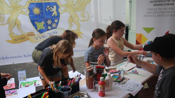 <p>Kinder können sich beim „Special Kids Day“ in Kelmis kreativ austoben.</p>