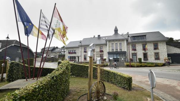 <p>Das Gemeindehaus von Weismes</p>