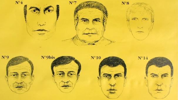 <p>Fahndungsplakat „Brabanter Killerbande“</p>