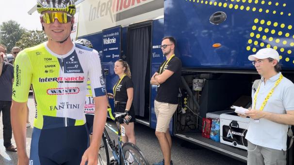 <p>Laurenz Rex startet am Samstag in Florenz in die Tour de France.</p>