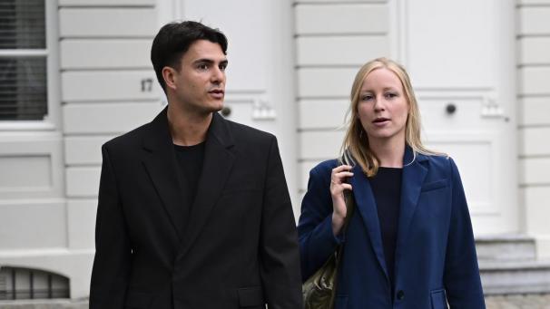 <p>Conner Rousseau und Melissa Depraetere</p>