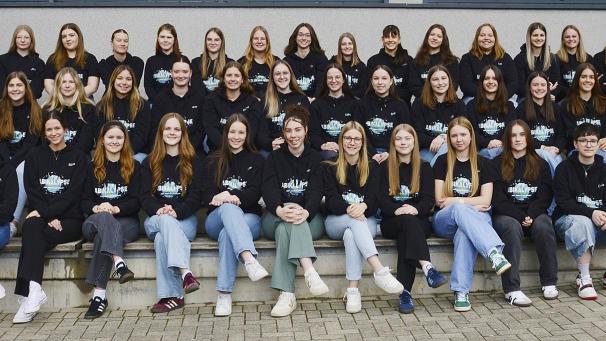 <p>Die Abschlussschüler des 6. Jahres.</p>