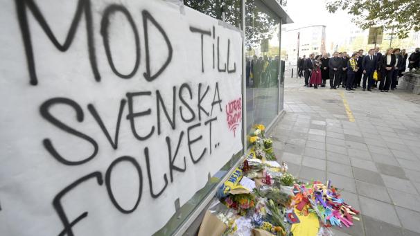 <p>Im vergangenen Jahr erschoss ein radikalisierter Islamist in Brüssel zwei schwedische Fußballfans.</p>