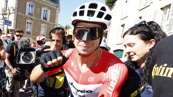 <p>Dylan Groenewegen siegte am Donnerstag.</p>