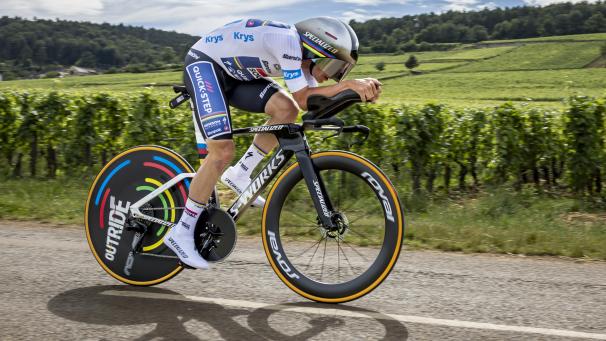 <p>Nicht zu bezwingen: Remco Evenepoel</p>