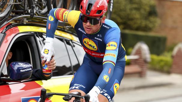 <p>Mads Pedersen hat nach seinem Sturz vor einigen Tagen bei der Tour aufgegeben.</p>