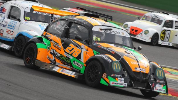 <p>Der Rennkäfer des ostbelgischen Eastkart-Teams (#278) schaffte es in Spa-Francorchamps auf Platz 21.</p>
