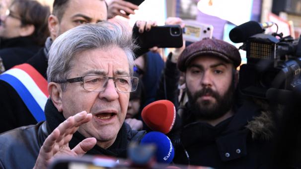 <p>Weiterhin im Rennen: Jean-Luc Mélenchon</p>