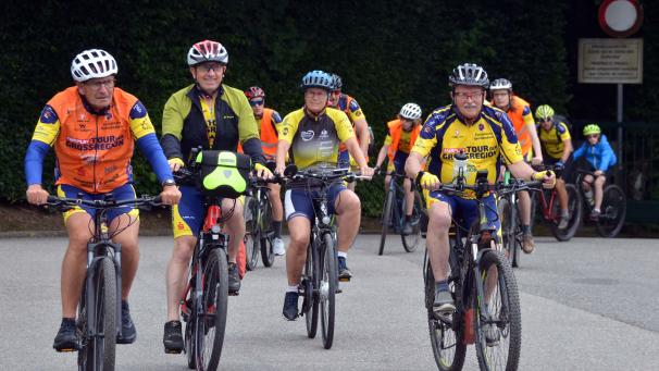 <p>Bei der Ankunft in Worriken hatten die Teilehmer schonviele Kilometer zurücklegt.</p>