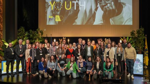 <p>Auf der Jugendkonferenz in Gent gab es mehrere Beiträge der Deutschsprachigen Gemeinschaft.</p>