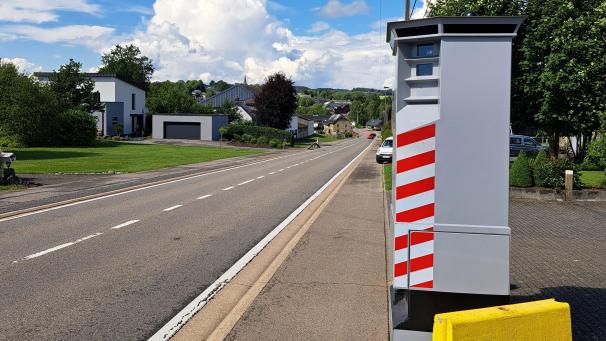 <p>Der „Lidar“ blitzt in Amel.</p>