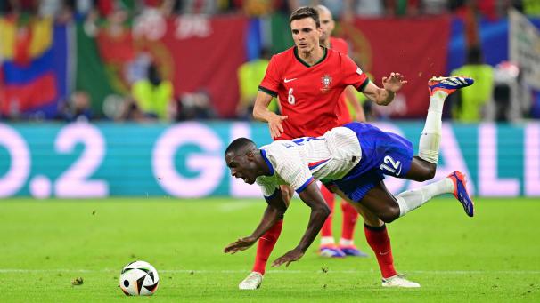 <p>Joao Palhinha (hier im EM-Viertelfinale gegen Frankreichs Kolo Muani) wechselt zu den Bayern.</p>